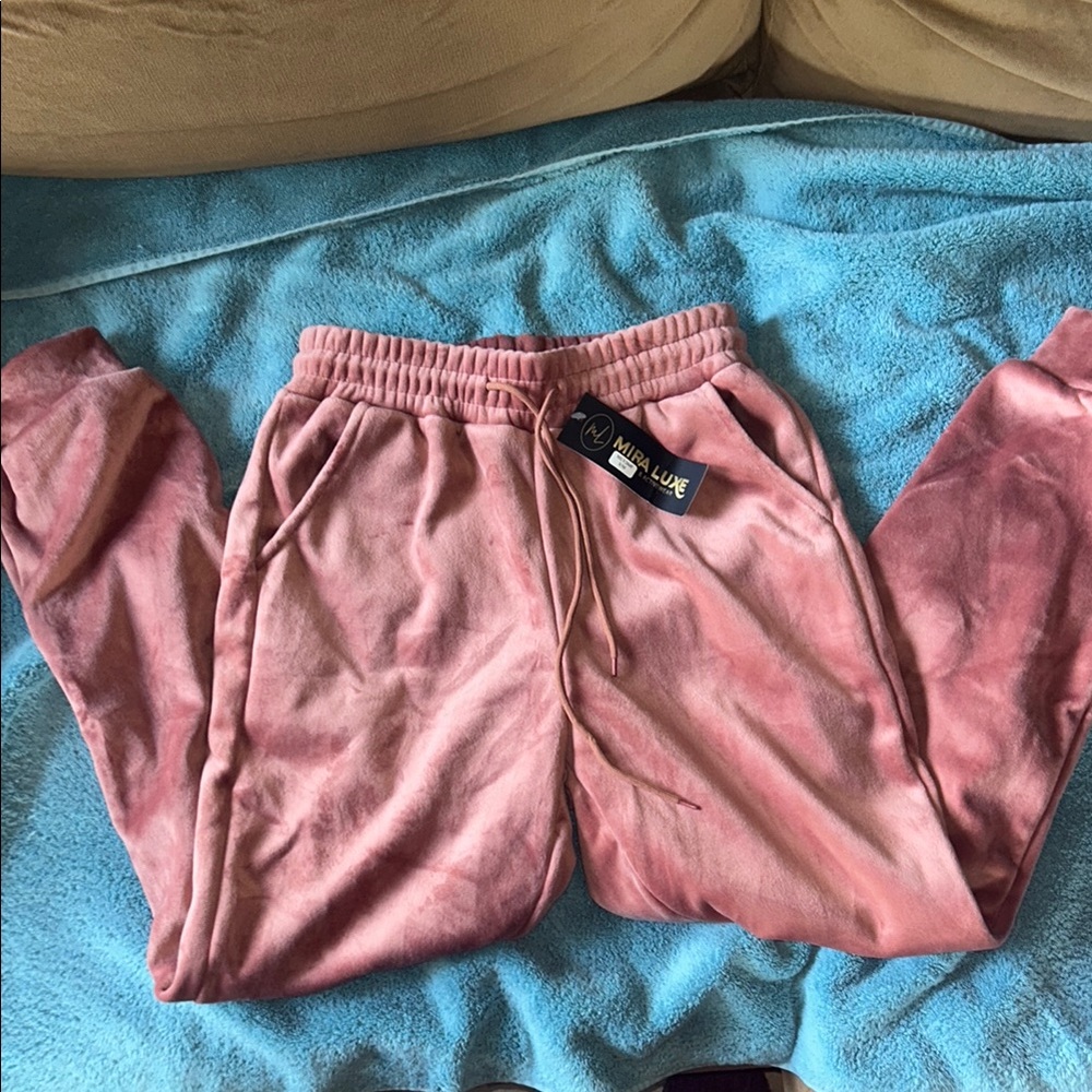 Pink Jogger Pants